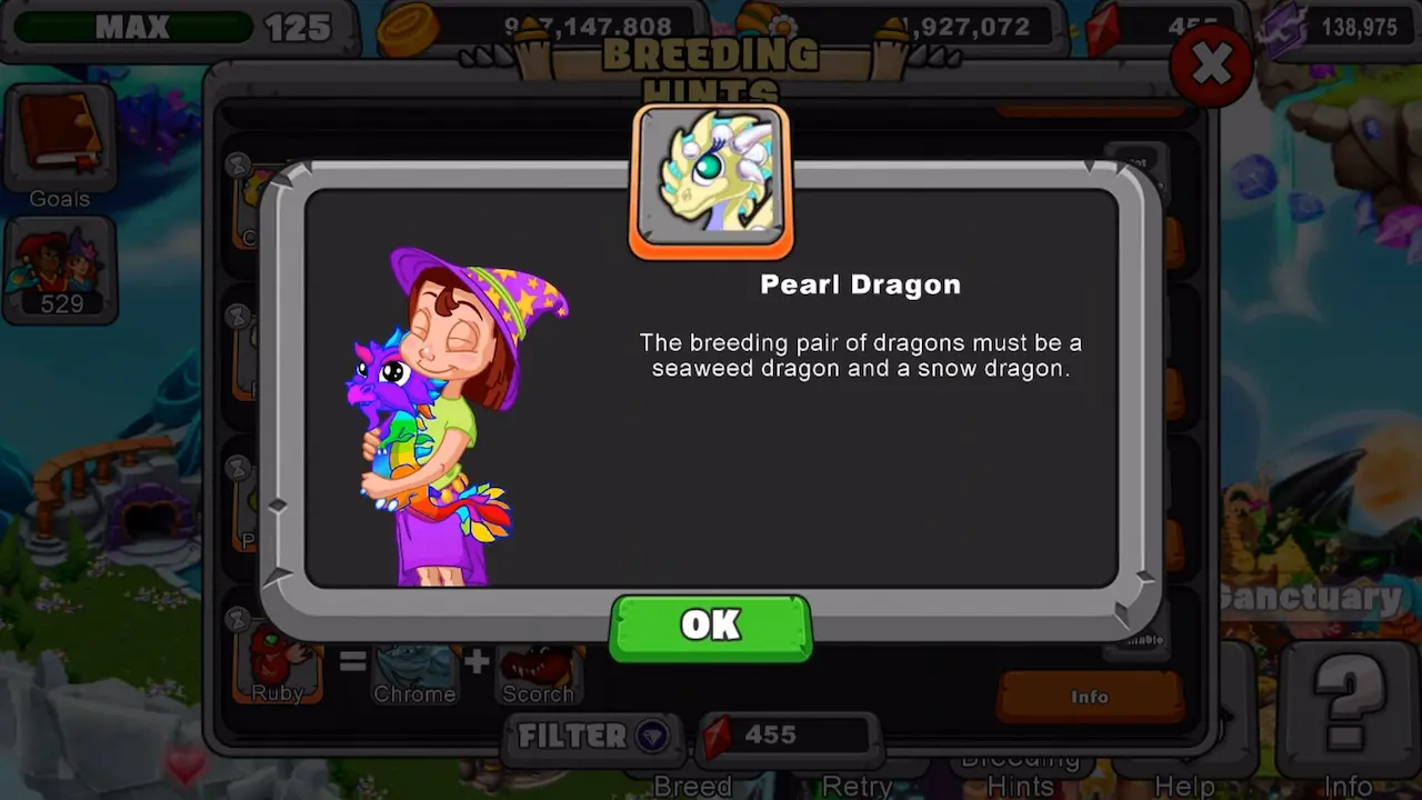 Pearl Dragon Breeding Pair