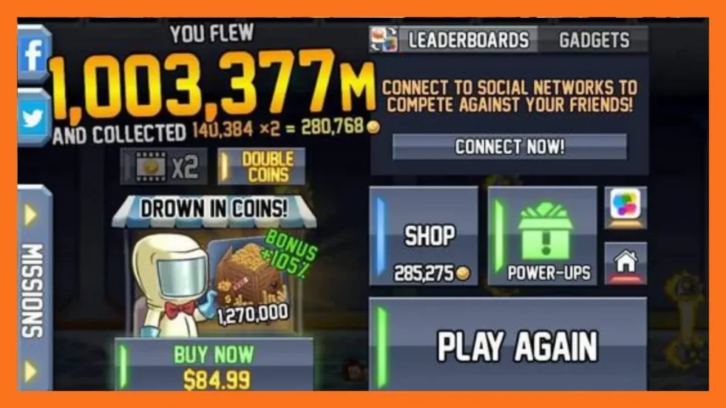 Jetpack Joyride High Scores