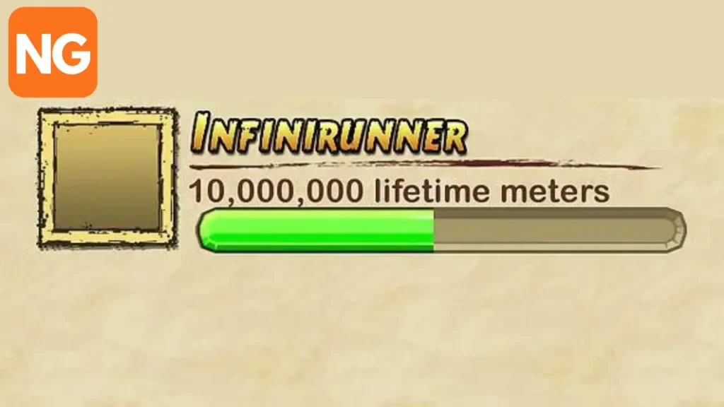 Lifetime Meter Achievement in Temple Run 2