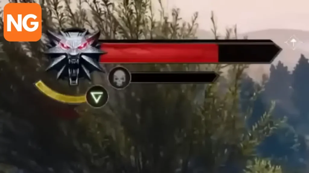 The Witcher 3 Health Bar